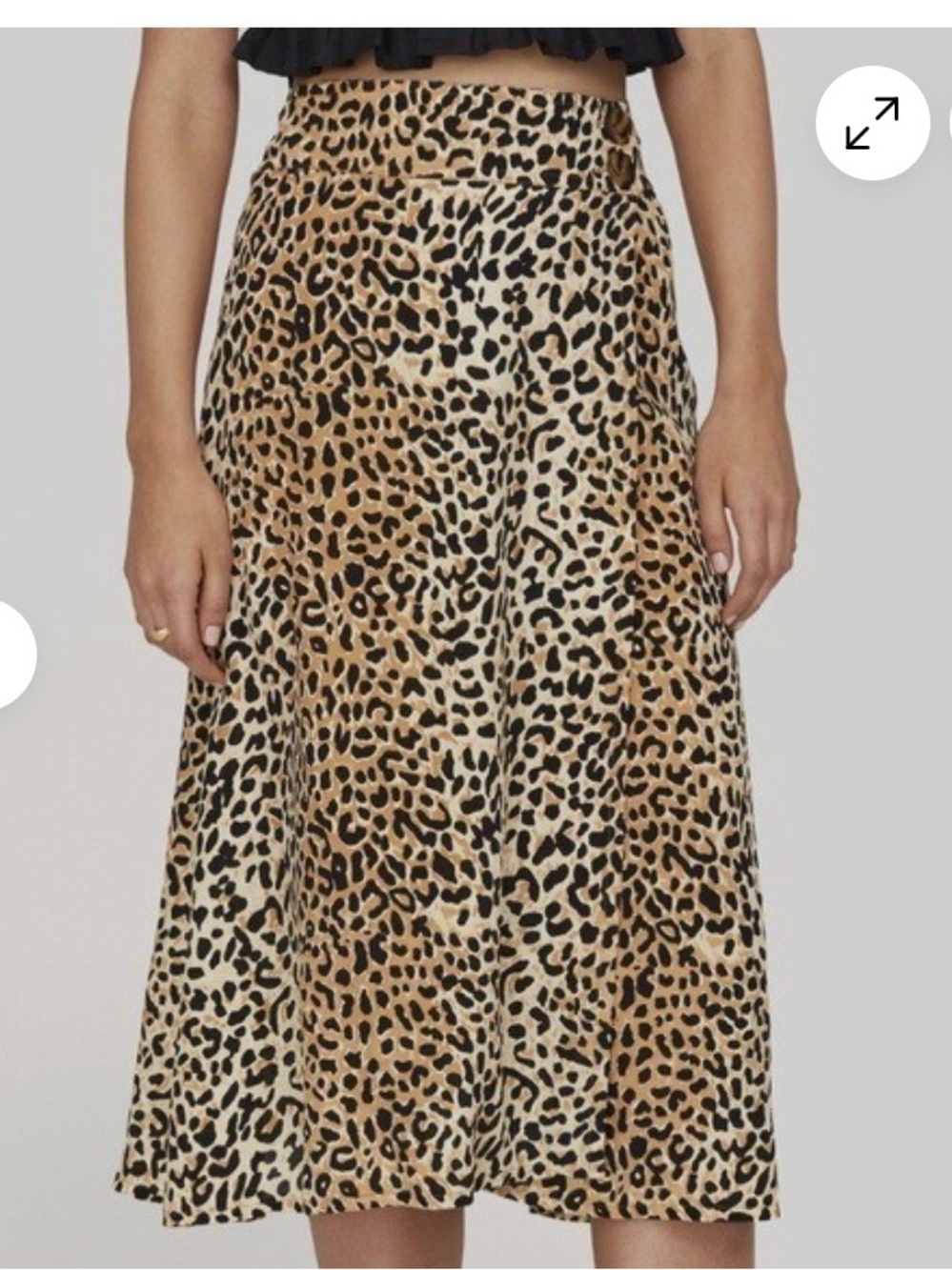 Faithful the Brand leopard print wrap skirt - Picture 12 of 12
